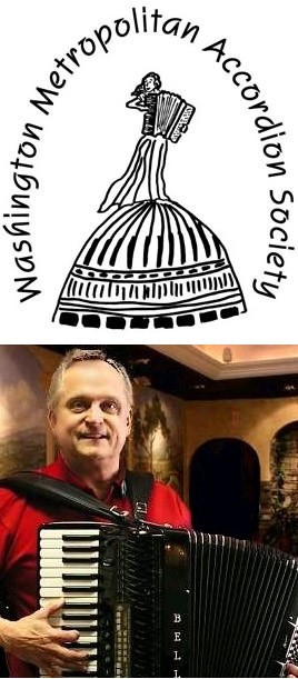 Washington Metropolitan Accordion Society logo, Lenny Feldmann
