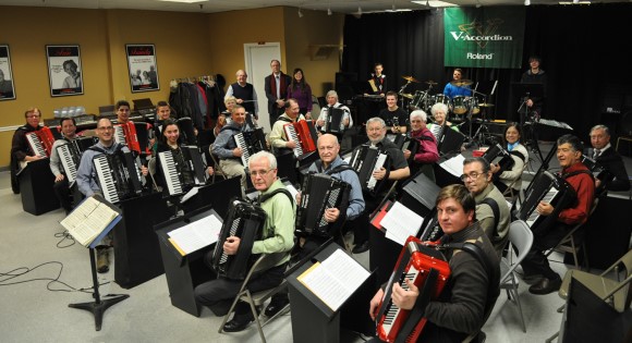 First USA Roland V Accordion Orchestra