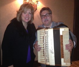 Marie Osbourne and Joe Recchia