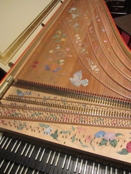 Soundboard painted by Tinkler