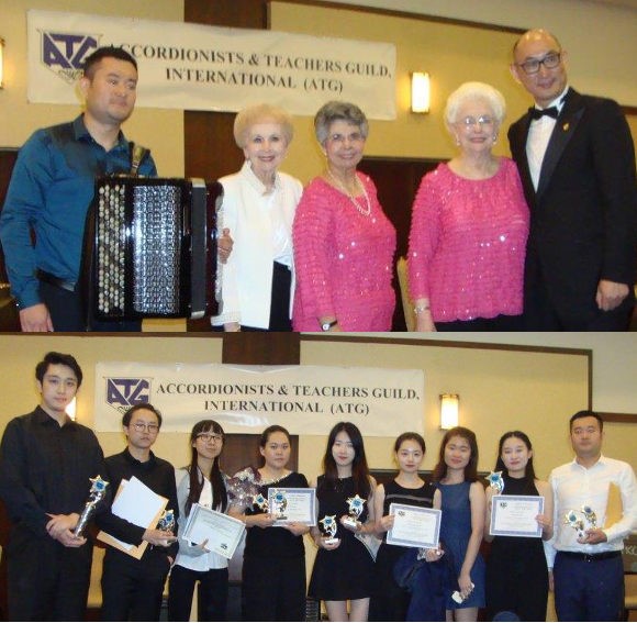 Xia Gang presentation and Xia Gang with succcessful students