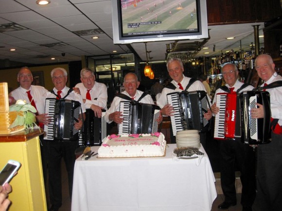 Gregory Zukoff, Frank Scardino, Ray Oreggia, Phil Prete, Dominic Karcic, Bob LaBua, Joe Campo