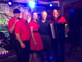 Mollie, Accordionist Ted Lange, Clint Eastwood