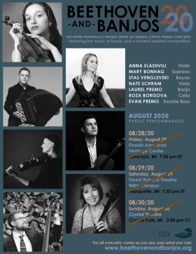 Beethoven and Banjos poster