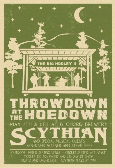 “Scythian” Live Outdoor Concert poster
