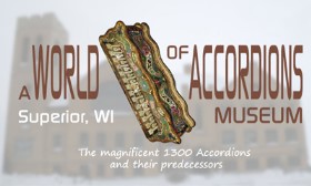 World of Accordions Museum header