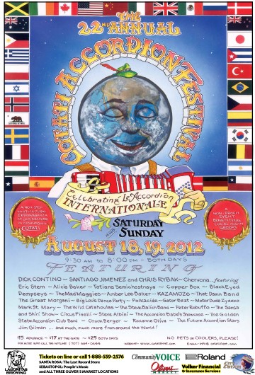 Cotati Festival Poster 2012