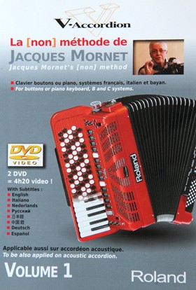 Jacques Mornet (non) Method For Buttons or Piano Keyboard, Volume 1