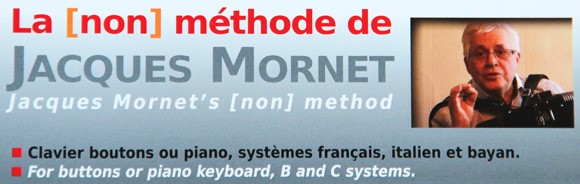 Jacques Mornet (non) Method For Buttons or Piano Keyboard, Volume 1