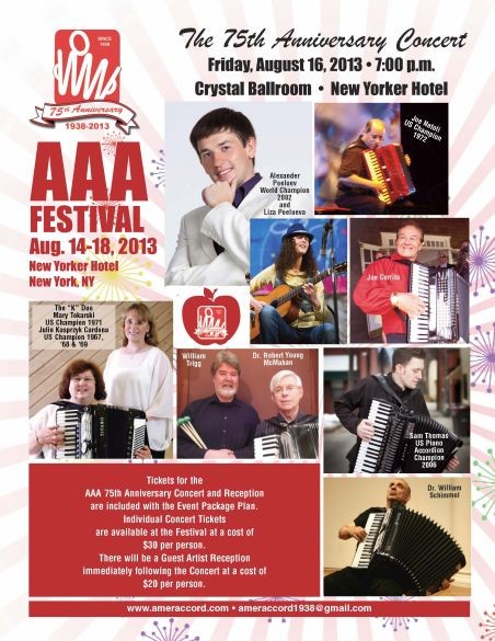 AAA Gala Concert Poster