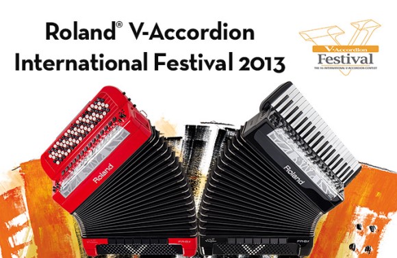 Roland V-Accordion Festival 2013 Poster