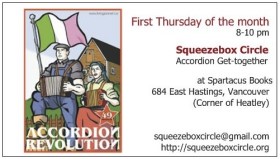 Squeezebox Circle Poster