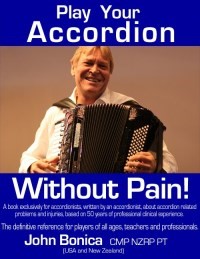 'Play Your Accordion Without Pain' book cover