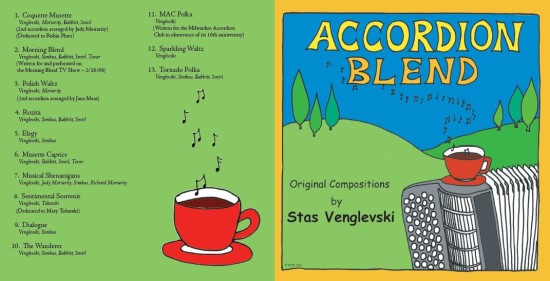 Accordion Blend CD by Stas Venglevski