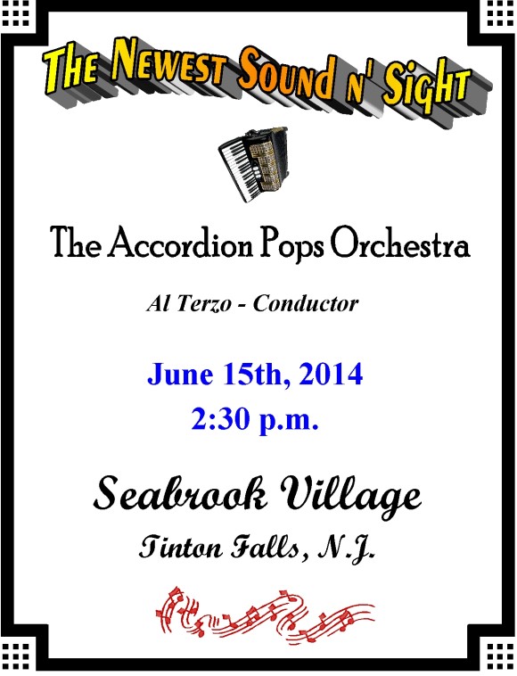 Accordion Pops Orchestra Poster