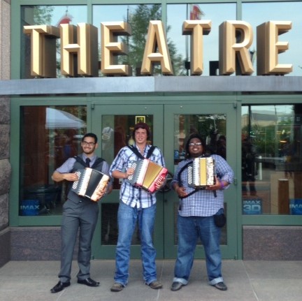 Big Squeeze Grand Prize Winners: Aaron Salinas in the Conjunto Category (San Antonio) Garrett Neubauer in the Polka Category (Altair) Randall Jackson in the Zydeco Category (Dallas)