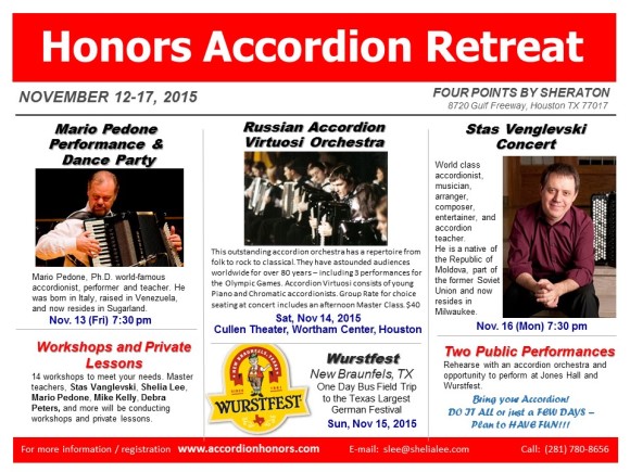 Honors Accordion Retreat