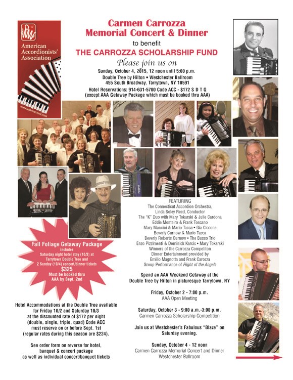 Carrozza Event 2015 Flyer