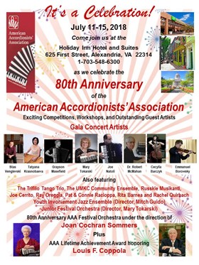 AAA 80th Festival poster