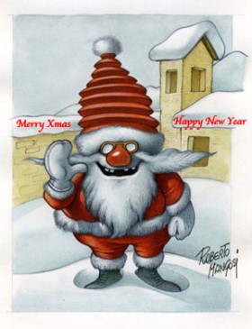 Merry Xmas and Happy New Year - Roberto Mangosi graphic
