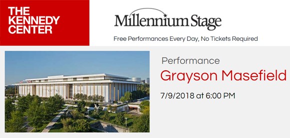 Kennedy Center Grayson Masefield Concert