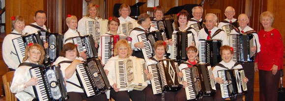 Connecticut Accordion Orchestra conducted by Linda Soley Reed
