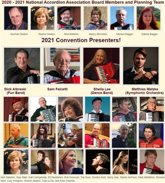 2021 NAA Presenters and Performers