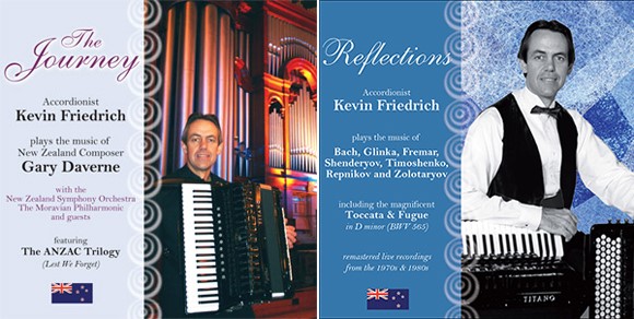 Kevin Friedrich CD Covers, The Journey, Reflections