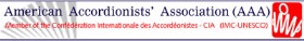 American Accordionists' Association (AAA) logo