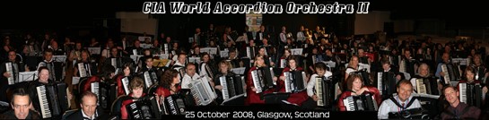 The 150 member ‘CIA World Accordion Orchestra II’