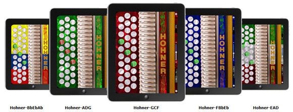 Hohner Squeezebox App for the Apple iPad, iPhone, and iPod Touch - Virginia