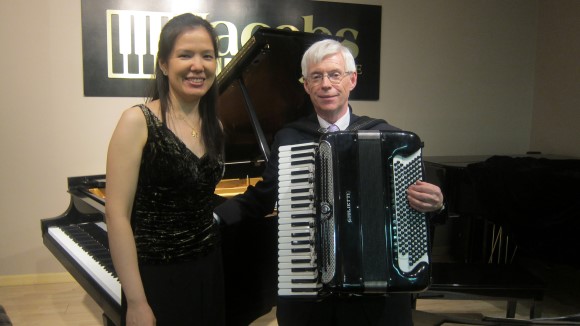 Dr.Joanna Chao and composer, Dr. Robert Young McMahan