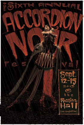 Accordion Noir Poster