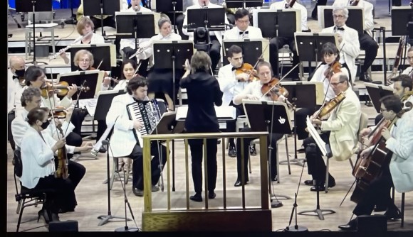 Cory with Boston Symphony