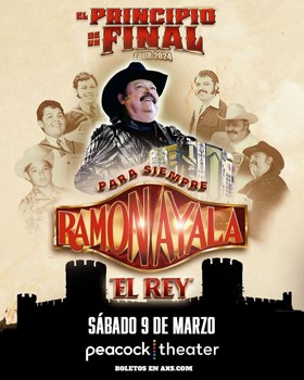 Ramón Ayala tour poster